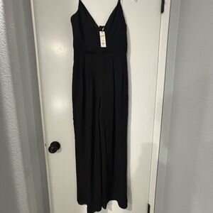 Brand New Francesca's Collections Black Jumpsuit